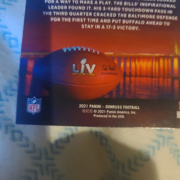 Josh allen donruss 2021 #DR2 - Picture 6 of 11